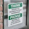 Signmission Safety Culture Sign, 5 in Width, Vinyl Decal, Rectangle OS-2PACK-TS-D-57-L-11857 - alternate 3